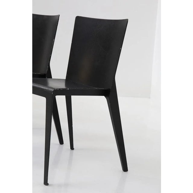 2010s Alfa Chairs by Hannes Wettstein for Molteni, 2010, Set of 5 For Sale - Image 5 of 9