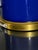 Contemporary Giant Pair of Ralph Lauren Cobalt Blue Ceramic Lamps For Sale - Image 3 of 5