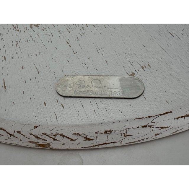 Eero Saarinen for Knoll Studio Tulip Table, White For Sale - Image 11 of 12