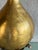 Pair of Large Early 20th Century Hollywood Regency Style Gold Glass and Metal Table Lamps For Sale - Image 9 of 12