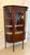 Antique Edwardian Mahogany Inlaid Bow-Ended Display Cabinet, 1900 For Sale - Image 4 of 15