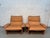 1970s Leather Lounge Chairs Designed by Giovanni Offredi for Saporiti Italia For Sale - Image 10 of 18