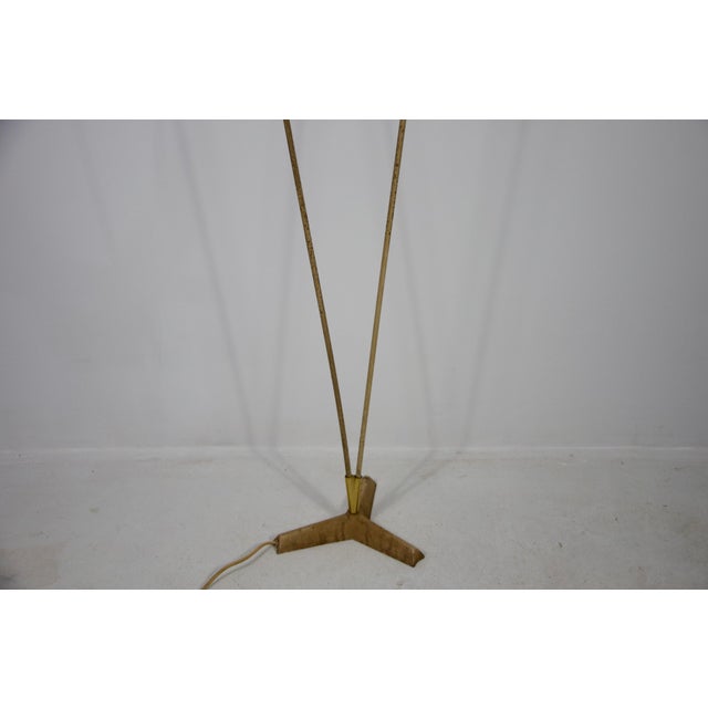 Metal Midcentury Modern Floor Lamp, Germany, 1950s For Sale - Image 7 of 10