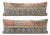 Turkish Bedding Rug Pillow Cover 16'' X 47'' - Set of Two For Sale