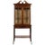 George III Style Mahogany, Satinwood and Marquetry Bookcase, 19th Century For Sale