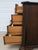 Stickley Vintage Stickley Solid Mahogany Blackwell Serpentine 4 Drawer Dresser/Chest With Gold Hardware For Sale - Image 4 of 5