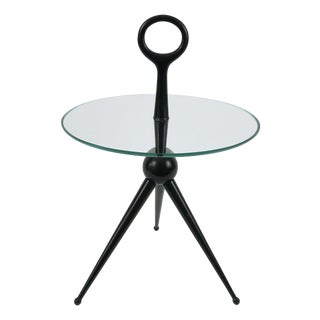 Mid-Century Modern Tripod Side Table by Cesare Lacca, Italy, 1950s For Sale