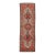 Mid-Century Hand-Knotted Vintage Kurdish Wool Hallway Runner Rug With Geometric Tribal Medallions For Sale