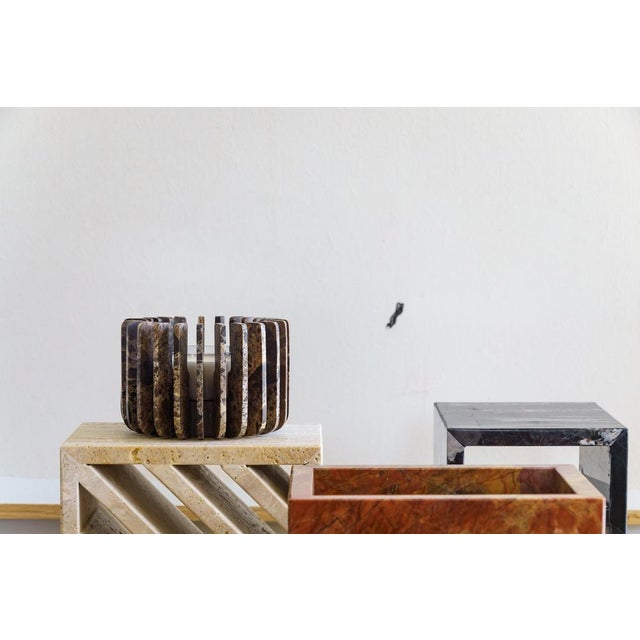 St Laurent Orion Candleholder Set by Dan Yeffet, Set of 3 For Sale - Image 13 of 18