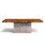Milo Baughman for Thayer Coggin Mid Century Burlwood and Chrome Dining Table With 2 Leaves For Sale - Image 10 of 13