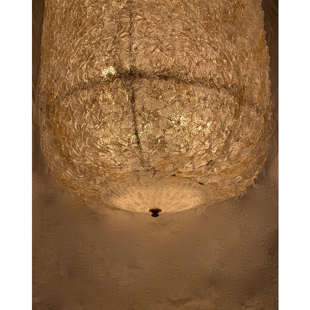 Murano Glass Pendant Light from Seguso, 1960s For Sale - Image 4 of 12