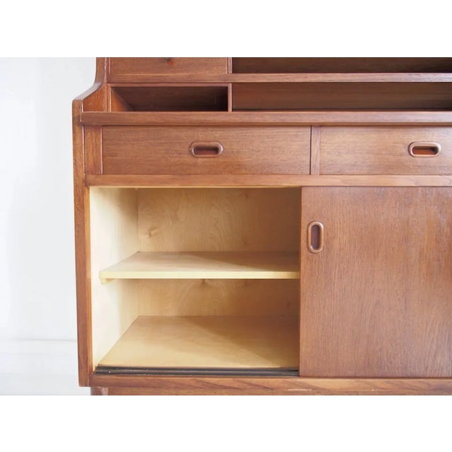 1960s Large Danish Mid-Century Modern Teak Cabinet, 1960s For Sale - Image 5 of 11