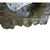 Vintage 1970 L& L WMC Signed Metal Ceiling Pendant Light Fixture by Loevsky & Loevsky . Hollywood Regency Canopy . Acanthus Leaf Motif For Sale - Image 10 of 11