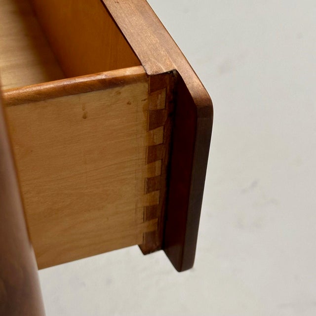 William Hinn, Swedish Mid-Century Modern, Sculptural Dressers, Walnut, 1970s For Sale - Image 10 of 12