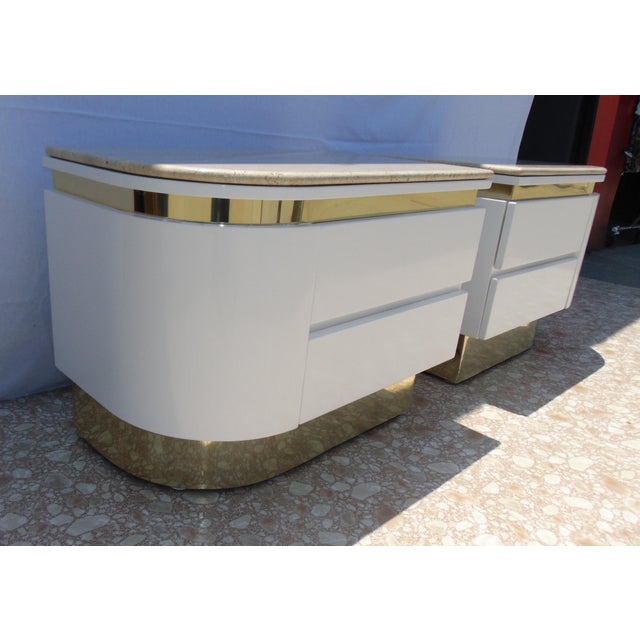 Steve Chase Nightstands - A Pair For Sale - Image 3 of 11