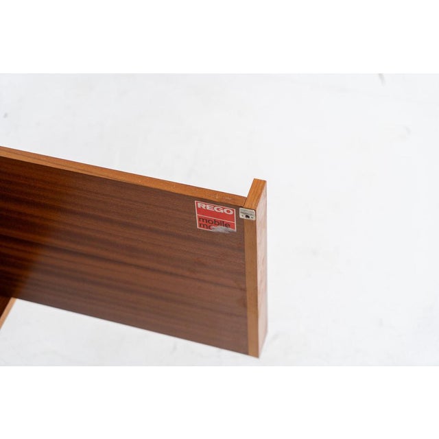 Brown Minimalist Cabinet by Gunter Renkel for Rego For Sale - Image 8 of 10