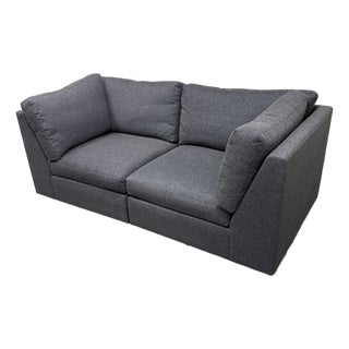 Room & Board Mayer Sofa, Flint Charcoal For Sale