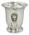 Vintage English Regency Silver Plated Lion Head Champagne Chiller Ice Bucket For Sale