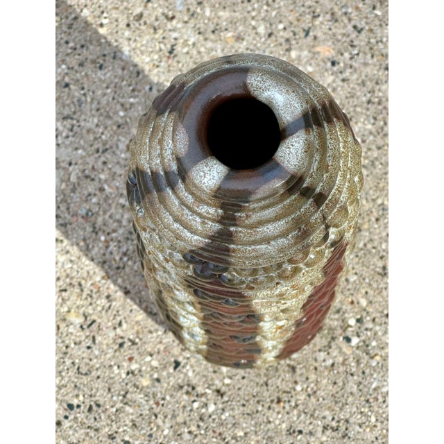 Mid 20th Century Horst Kerstan Beehive Pottery Vase For Sale - Image 5 of 8