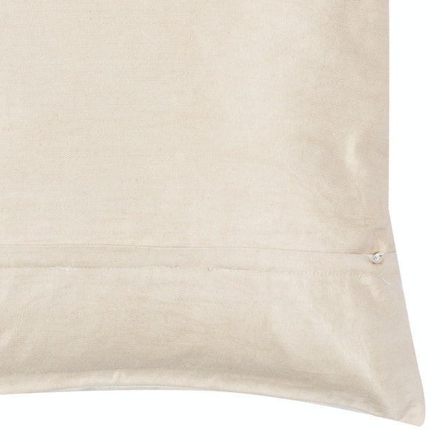 Early 21st Century 19"x20" Embroidered All Silk Cushion. Handmade Pillow Cover. New Lace Pillow For Sale - Image 5 of 5