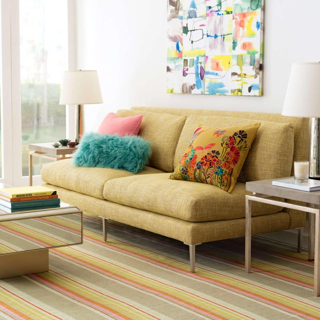 2020s Dash & Albert by Annie Selke Stone Soup Indoor/Outdoor Rug, 2'6" x 8' For Sale - Image 5 of 6