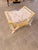 Beige Vintage French Empire Curule Stool For Sale - Image 8 of 8