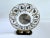Gold Vintage Zodiac Theme Desktop Clock, 1950s For Sale - Image 8 of 18