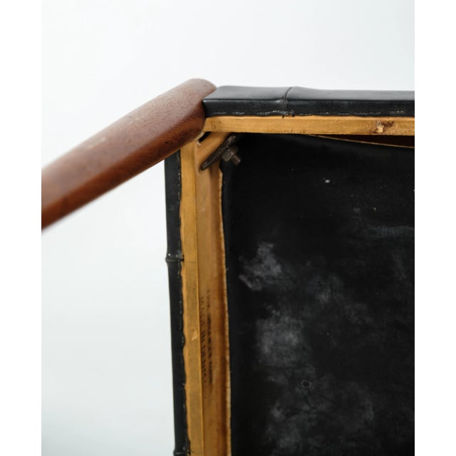 Wood Danish Stool by Erik Jørgensen, 1960s For Sale - Image 7 of 12