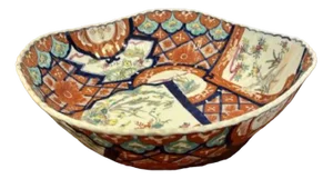 Large Japanese Imari Bowl, 1900s