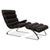 Set of Sinus Leather Chair with Ottoman from Cor For Sale - Image 14 of 14