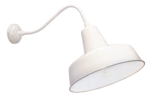 Matthew Izzo Home - White Retro Rondeau Wall Lamp