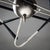 1950s Mid-20th Century Sputnik Chandelier "Orbit" by Stilnovo, Italy For Sale - Image 5 of 6