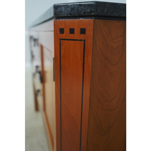 Stickley 21st Century Cherry Granite Top Sideboard For Sale - Image 14 of 18