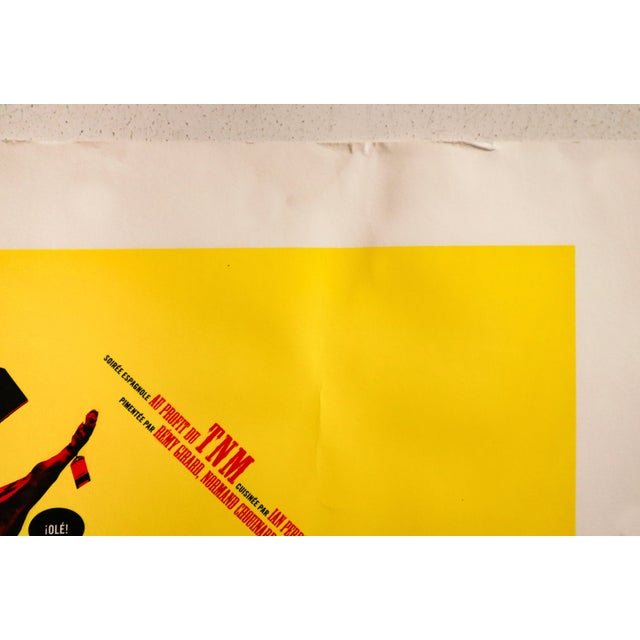 Yellow 2007 Original Canadian Theater Poster - Cena Olé by Théâtre Du Nouveau Monde - Pair of Posters For Sale - Image 8 of 8