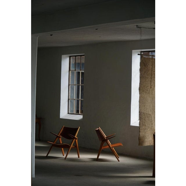 CH28 Armchairs by Hans J. Wegner for Carl Hansen & Søn, 1950s, Set of 2 For Sale - Image 18 of 18