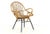 Rattan Chairs & Coffee Table, Set of 4 For Sale - Image 13 of 16