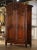 Mid 18th Century 18th Century French Louis XV Carved Walnut Armoire Lyonnaise With Floral Motifs For Sale - Image 5 of 12