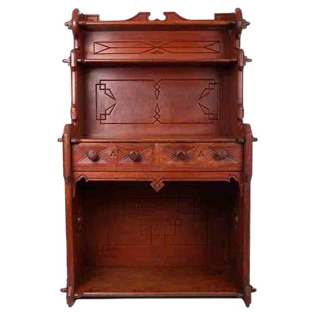 Antique Highboard by Augustus Pugin, 1840s For Sale