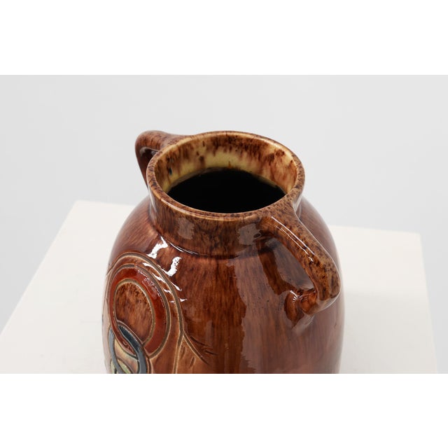 Ceramic Stoneware Vessel from the Sint‐Paulusabdij, Oosterhout, Netherlands, 1920 For Sale - Image 7 of 13
