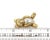 Late 20th Century 20391 - Diamond Mabe Pearl 14k Yellow Gold Bear Brooch Pin For Sale In Miami - Image 6 of 6