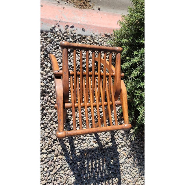 Antique French Folding Stool Savonarola Renaissance Stool For Sale In San Diego - Image 6 of 7