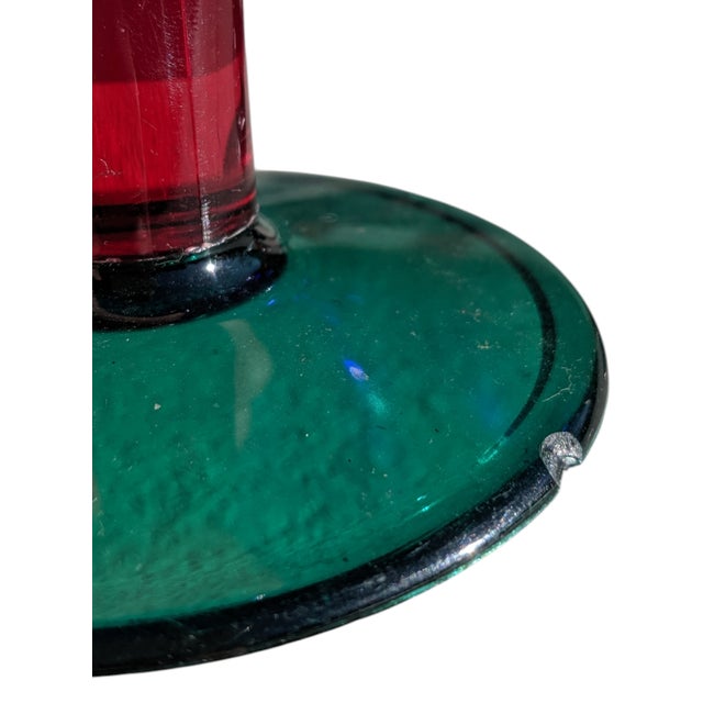 Vintage Color Blocked Acrylic Party Glasses by Precisioncraft- Set of 8 For Sale - Image 10 of 12