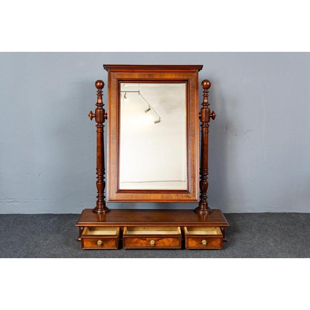 Object: Mirror cabinet Period & Style: Gründerzeit - second half of the 19th century Features - elegant and practical...