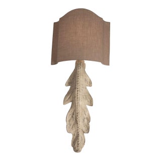 Penryn Wall Sconce in Beige For Sale