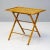 Brown Folding Table in Bamboo For Sale - Image 8 of 9