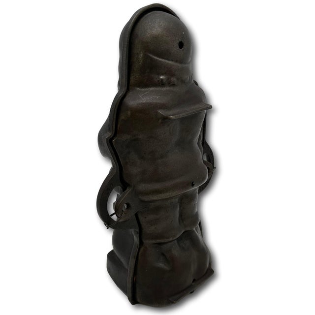 Rare Vintage Authentic Griswold #897 Cast Iron Santa Claus "Hello Kiddies" Cake Mold in Mint Condition - Never Used For Sale - Image 16 of 18