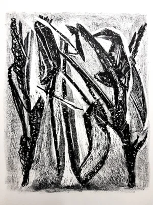 Jean-Michel Atlan - Kafka - Original Lithograph 1946