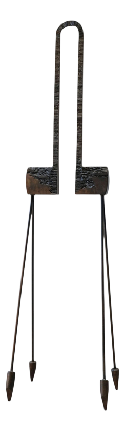 Steel Easel of Enlightenment Abstract Sculpture by Splady Art Studios