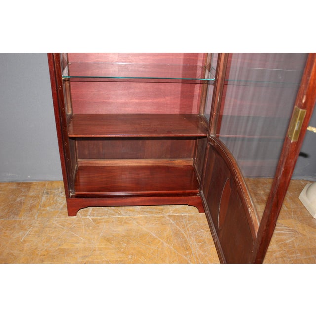 Art Deco Marquetry Display Case, 1925 For Sale - Image 10 of 14
