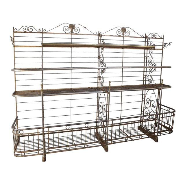 Antique French Bakers Rack Chairish